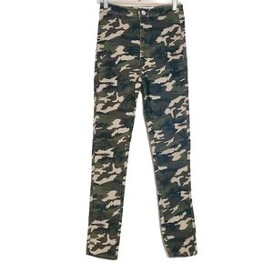 Swanky | Women's SuperGa Camo Printed Skinny Jeans (Size XL)